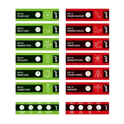 Set lamele pentru microscop - 20 de mostre diferite bkmr001