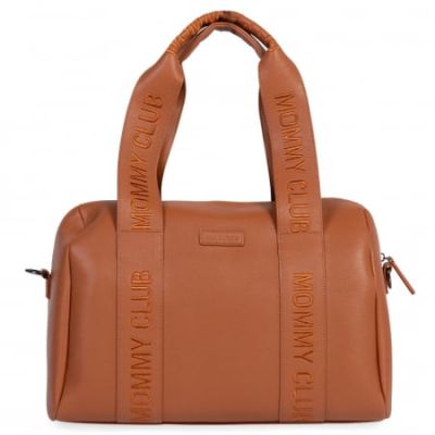 Geanta de infasat Childhome Mommy Club piele PU Maro ERFCH-CWMCSLBR