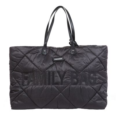 Geanta matlasata Childhome Family Bag Negru ERFCH-CWFBPBL