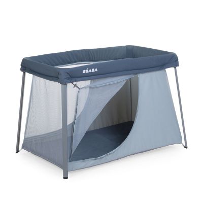 Patut de calatorie 3 in 1 Beaba Eazy Sleep Mineral Grey ERFB946001