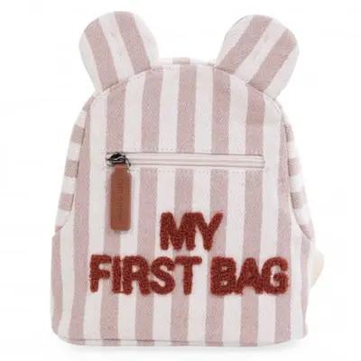 Rucsac pentru copii Childhome My First Bag Nude Alb ERFCH-CWKIDBSTNR