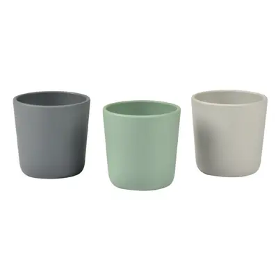 Set 3 pahare silicon Beaba Sage Green ERFB913545