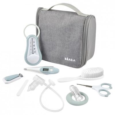 Set complet de ingrijire Beaba Grey Blue ERFB920381