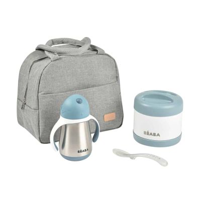 Set izoterm on the go 4 piese Beaba Blue ERFB913529
