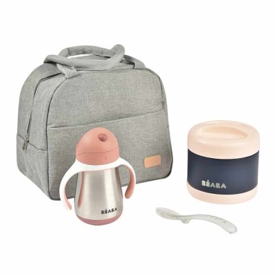 Set izoterm on the go 4 piese Beaba Pink ERFB913530