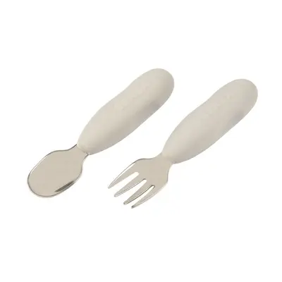 Set tacamuri inox Beaba Velvet Grey ERFB913581