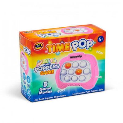Consola cu lumini pop it ( roz)