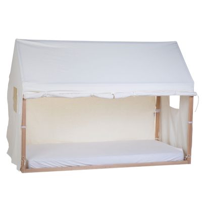 Husa cadru pat casuta Childhome 90x200 cm Alb ERFCH-TIPBFC90W