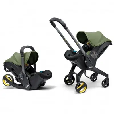 Scoica auto Doona i i-Size Desert Green 2 in 1 ERFSP350-20-042-041