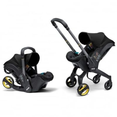 Scoica auto Doona i i-Size Nitro Black 2 in 1 ERFSP350-20-033-041