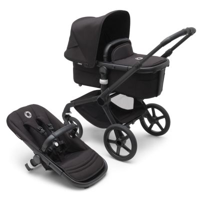 Carucior Bugaboo Fox 5 Black Midnight Black 2 in 1 ERFBG100051002
