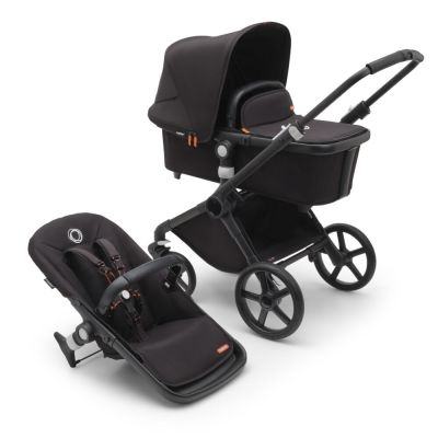 Carucior Bugaboo Fox Cub Black Midnight Black 2 in 1 ERFBG100175001