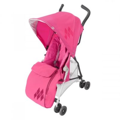 Husa de picioare carucior Maclaren Mark II Carmine Rose ERFASE13042