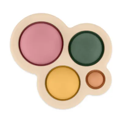 Jucarie senzoriala, Petite&Mars, Chill out, Din silicon, 11 cm, 6 luni+, Roz BYN605820