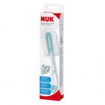 Perie Nuk Twist 2 in 1 pentru biberoane si tetine ERFMAR-N21504