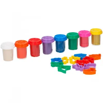 Set plastilina si forme Creative Kids 20 piese ERFED89260