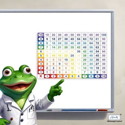Afis Tabla inmultirii Pitagora NumLit AF-TIP BBJAF-TIP_Initiala