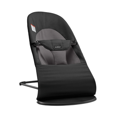 BabyBjorn - Balansoarul Balance Soft Black/Dark Gray, Tesatura BSAFE005122A