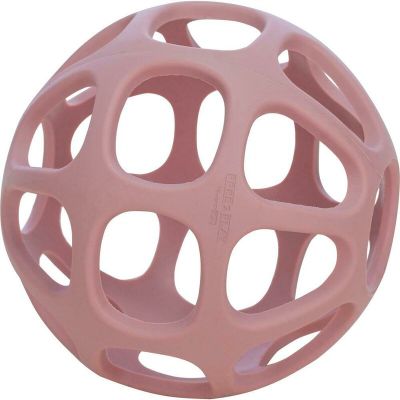 Minge, Free2Play, Pentru dentitie, Moale, Din silicon alimentar, Fara BPA, Dezvolta abilitatile motorii si coordonarea ochi-mana, Usor de curatat, Diametru 11 cm, 0 luni+, Pink BYN49522
