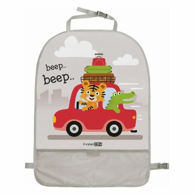 Protectie spatar, FreeON, Pentru masina, Cu buzunar pentru obiecte mici, Usor de montat, 61x45 cm, Lion BYN81958