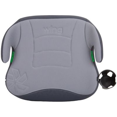 Inaltator auto chipolino wing i-size 125-150 cm ash grey cu sistem isofix hubsdkwi0242as