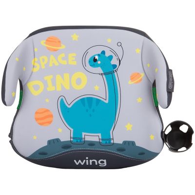 Inaltator auto chipolino wing i-size 125-150 cm space dino cu sistem isofix hubsdkwi0244sd