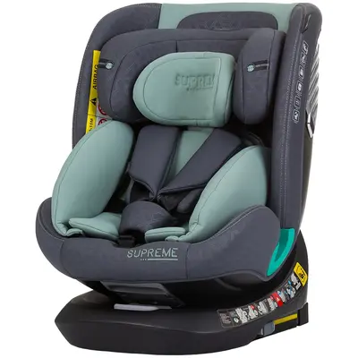 Scaun auto chipolino supreme i-size 40-150 cm cu sistem isofix pastel green hubstksu02404pg