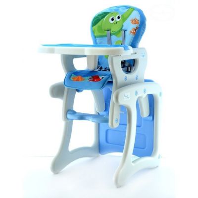 Scaun de masa multifunctional eurobaby hb-gy02 - albastru edeeb303b