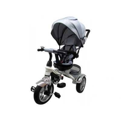 Tricicleta cu pedale 3 in 1 r-sport t3 - gri edeedit500(t3)gri