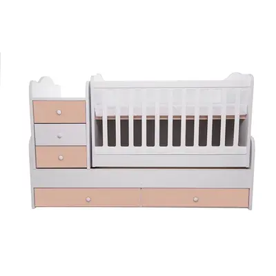 Patut transformabil vessanti touring - alb cu cappucino edeet_d126