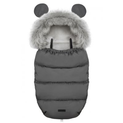 Sac de dormit 95 x 48 cm ricokids elmi 720001 - gri inchis edeedi720001