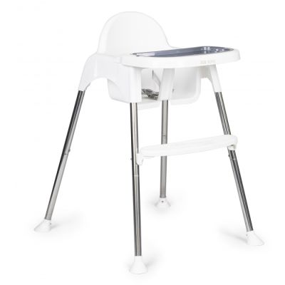 Scaun de masa 2 in 1 ecotoys hc-135 - alb edeedihc-135white