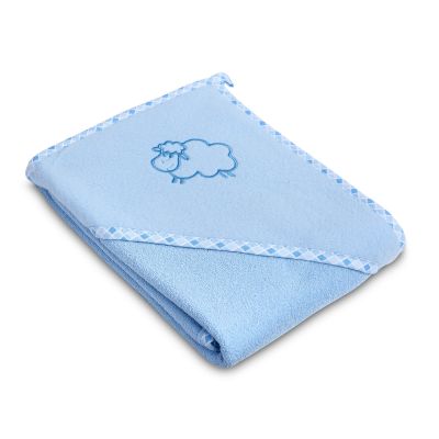 Prosop cu gluga Sensillo SHEEP 80x80 cm Blue PMICSILLO-4153