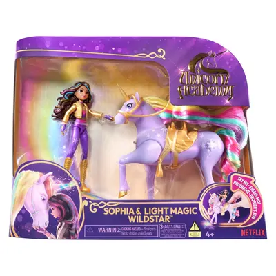UNICORN ACADEMY SET PAPUSA SOPHIA SI UNICORNUL LIGHTSTAR VIV6067325