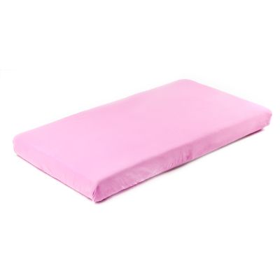Cearsaf de bumbac jersey cu elastic Sensillo 120x60 cm Roz PMICSILLO-2207