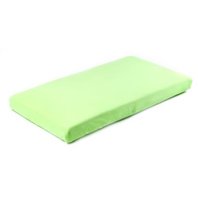 Cearsaf de bumbac jersey cu elastic Sensillo 120x60 cm Verde PMICSILLO-2205