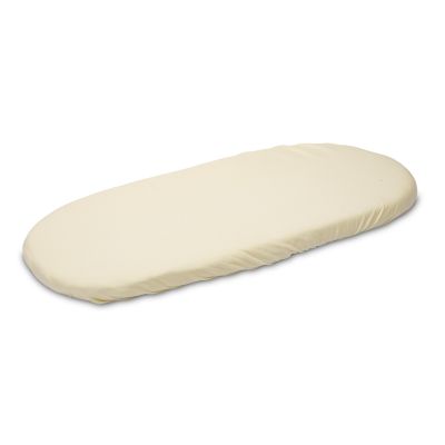 Husa de bumbac cu elastic pentru salteaua de landou Bej PMICSILLO-2191