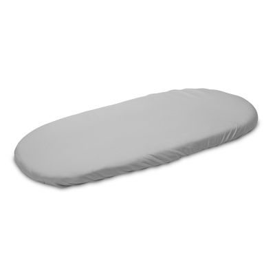 Husa de bumbac cu elastic pentru salteaua de landou Gri PMICSILLO-2194