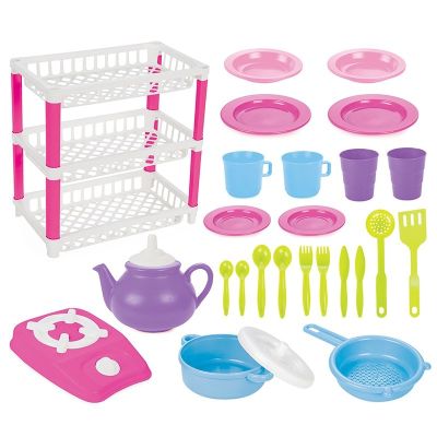 Set de bucatarie pentru ceai si uscator de vase pe 3 nivele Pilsan HAMARAT PMICPILSAN-03 337