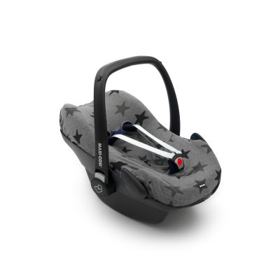 Husa de bumbac pentru scaune auto grupa 0+ Dooky Grey Stars PMICDOOKY-1326816