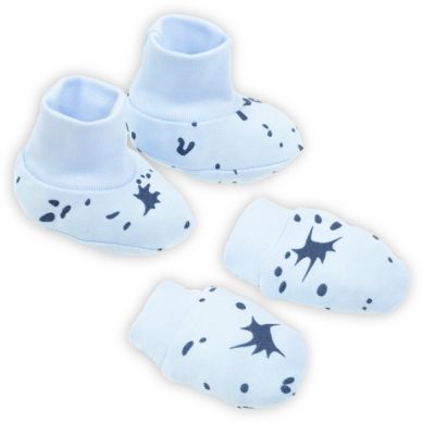 Set botosei + manusi 100% bumbac (185083) Nicol "Maks" PMICNICOL-185083