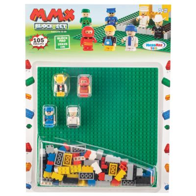 Set de blocuri de constructie Micromax MMX BLOCK SET 105 buc. PMICMMX-02-001