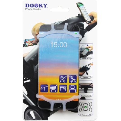Suport universal pentru telefon Dooky Transparent PMICDOOKY-128011
