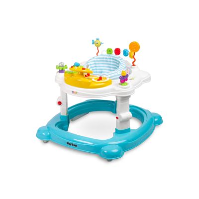 Premergator, jumper si leagan pentru bebelusi max. 12 Kg Toyz HIPHOP 360° Albastru Deschis PMICTOYZ-2048