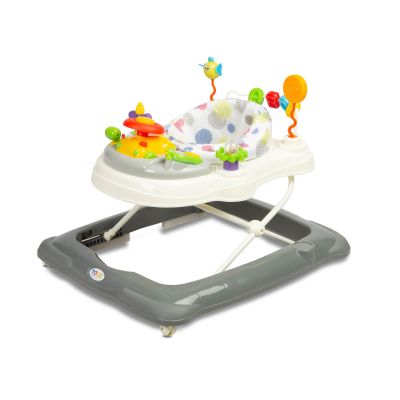 Premergator cu scaun rotativ 360° maxim 12 Kg Toyz STEPP Gri PMICTOYZ-2039