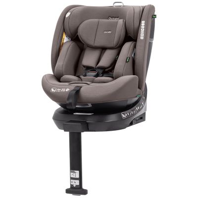 Scaun auto rotativ 360° SPS Carrello OCTOPUS i-SIZE 40-150 cm ISOFIX Sandstone Beige PMICCRL-16002-BEIGE