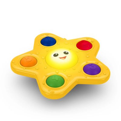 Baby einstein - jucarie senzoriala luminoasa ocean explorers pop & glow starfish bbb16708