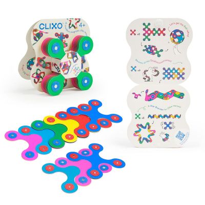 Clixo® joc magnetic de construit - tiny & mighty (9 piese)