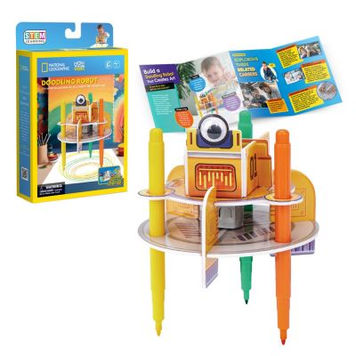Cubic Fun - Puzzle 3D robot desenator 13 piese ARTCUDS1119h