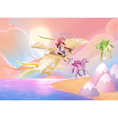 Playmobil - Calatorie Cu Pegasus Printre Nori ARTPM71363
